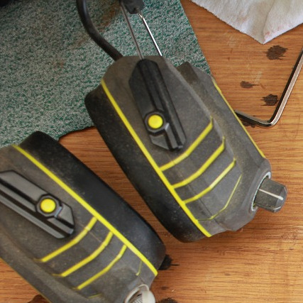 power tools drill workshop red